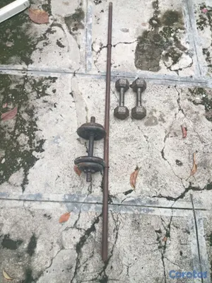 Artículos Deportivos - vendo unas pesas para hacer ejercicios  4
