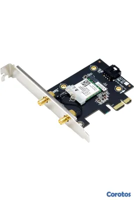 computadoras y laptops - Tarjeta WIFI ASUS PCIe AX1800 WIFI6, Bluetooth5.2, Latencia ultra Baja, Nuevo 5