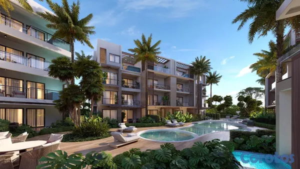 apartamentos - PROYECTO WAVE | APARTAMENTOS Y TOWNHOUSES EN VENTA | PUNTA CANA 5