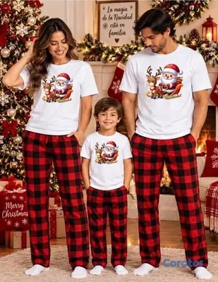ropa para mujer - Pijamas Navideñas  4