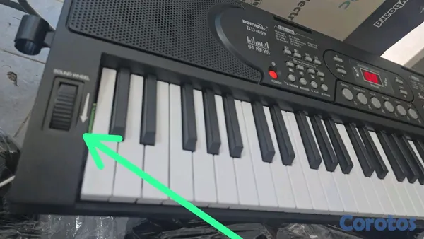instrumentos musicales - Piano BOMUSIC con rueda de sonido  3500 5
