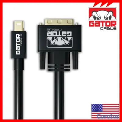 computadoras y laptops - MINI DISPLAYPORT DP A DVI-D CABLE ADAPTADOR CONVERTIDOR ALTA VELOCIDAD HD 1080p 3