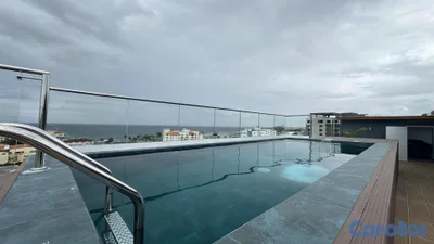 Apartamento con vista al mar, nuevo a estrenar.