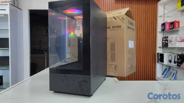 consolas y videojuegos - CASE MSI MAG PANO M110A PZ Black -  2