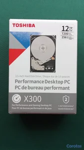 12 TB de Discos Duro TOSHIBA para PC o Vídeo Camar