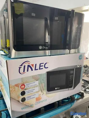 electrodomesticos - Microondas Inlec 0.9 pies cúbicos 
25 litros 
Modelo E25PXP33
Pantalla digital
 3