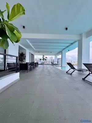 apartamentos - naco Apro amueblado moderno piso alto US 1200 8