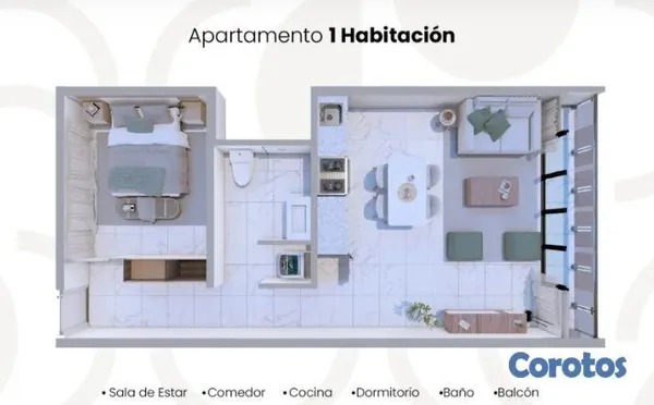 apartamentos - Apartamento en Venta, Bávaro 14
