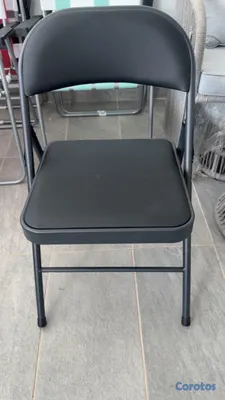 muebles y colchones - Sillas Plegables, en metal  2