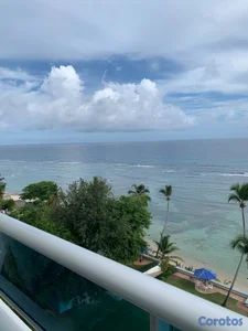 Preciosa Vista al Mar, Piso Alto, Amueblado, 2 Hab