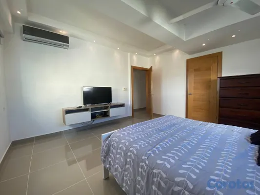 apartamentos - Alquilo apartamento amueblado de 2 habitaciones en 5