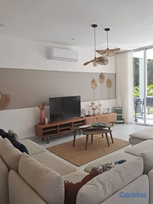 casas vacacionales y villas - Playa Nueva Romana: villa de 4 habitaciones con piscina privada 5