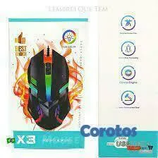 accesorios para electronica - Mouse Gaming USB X3 - Resistente, Preciso y con Es 3