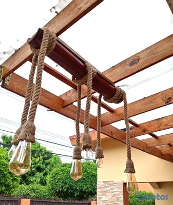 decoración y accesorios - Lámparas e iluminación para sus comedores, terrazas, gazebos, galerias y mas 2