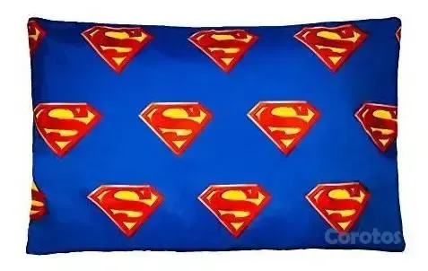 decoración y accesorios - Juego de Edredón y Funda de Almohada Superman (Tam 3
