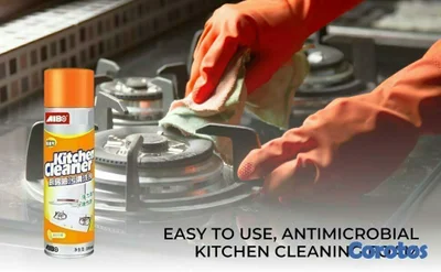 Limpiador de cocina en spray, desgrasante