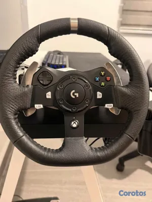 otros electronicos - Volante Logitech G920 + Pedales + Palanca de Cambi 4