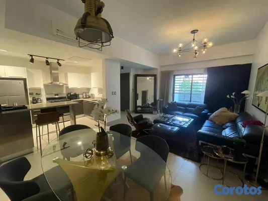 apartamentos - Apartamento Amoblado de 2 Habitaciones en Alquiler - Piantini - Áreas Sociales 9