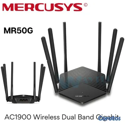 otros electronicos - ROUTER WIRELESS TP-LINK MERCUSYS MR50G AC1900, 2.4GHZ/600MBPS, 5GHZ/1300MBPS 3