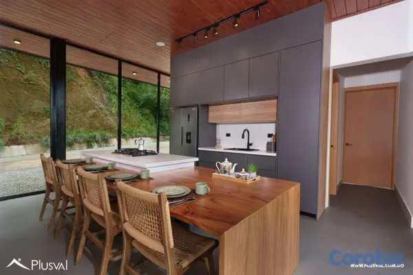 casas vacacionales y villas - Villa de 2 niveles en Jarabacoa en venta a estrenar 8
