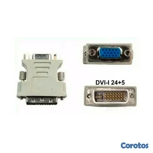 Adaptador De Video DVI Macho A VGA Hembra