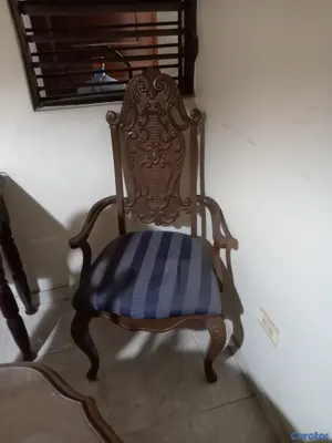 muebles y colchones - Juego de comedor antiguo  2