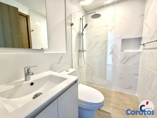 apartamentos - Nuevo a estrenar Apto en alquiler, 2 habitaciones, 8