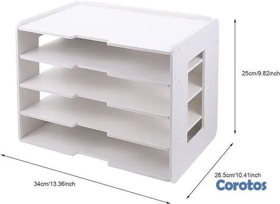 muebles y colchones - Organizador de Archivos y Revistas de Escritorio 2