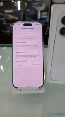 celulares y tabletas - iPhone 17 256GB Blanco en su caja factory SIM FISI 3