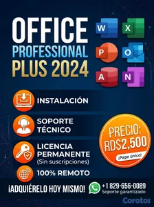 Office Profesional Plus 2024 💯