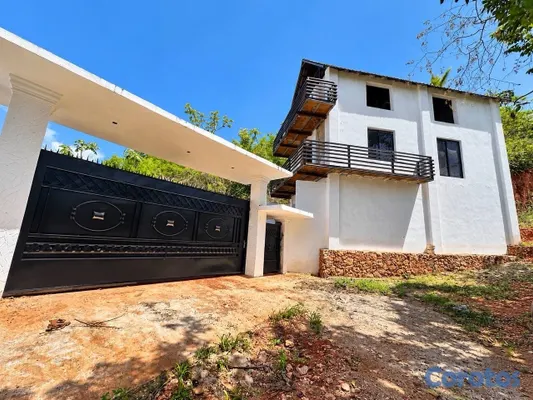 casas vacacionales y villas - Terreno con casa de huéspedes y vista al océano en Cosón, Las Terrenas 17