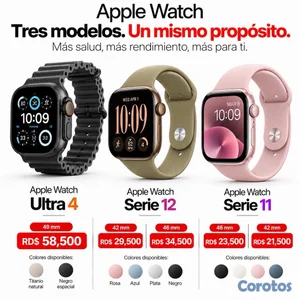 APPLE WATCH ULTRA 4 / SERIE 12 / SERIE 11 SELLADOS 