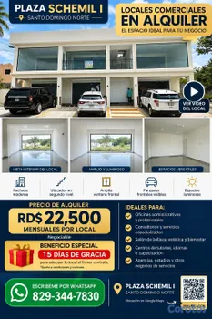oficinas y locales comerciales - ESTABLECE TU NEGOCIO EN PLAZA SCHEMIL I