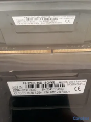 computadoras y laptops - Ram G.Skill Ripjaws 16GB (2 x 8GB) DDR4-3200 PC4-2 2