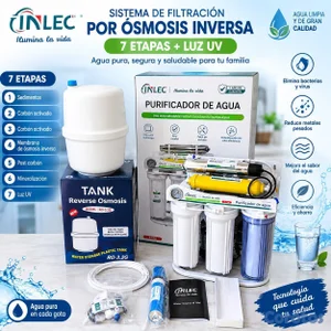 sistemas ósmosis purificador de agua 