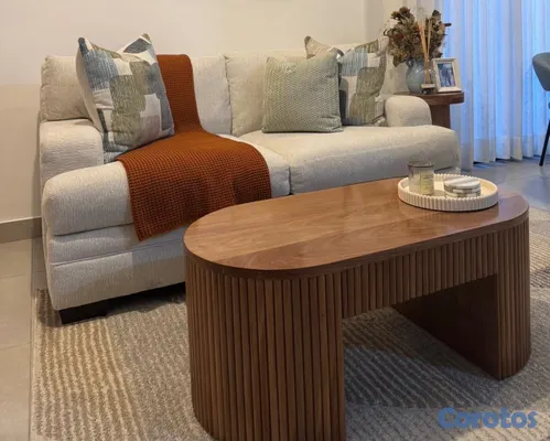 muebles y colchones - Sofá 2 Plazas (Como Nuevo)  3