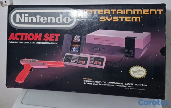 consolas y videojuegos - Nintendo nes console Completa en su Caja Original  2