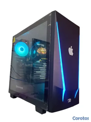 computadoras y laptops - PC Gaming AMD 5600 / 32GB / GTX 1660S 6GB / 512 M.2 / Case y power Ibuypower 4