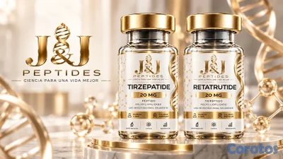 Tirzepatide 20mg  y Retraturide 20mg disponibles