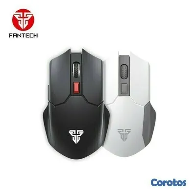 computadoras y laptops - MAOUSE GAMER  INALÁMBRICO ,BLANCO Y EN NEGRO DE 2.4GHZ PRO-GAMING 2