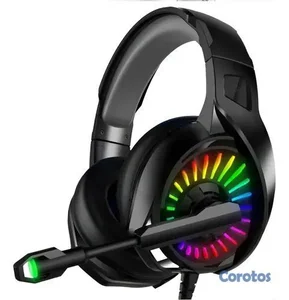 🎧 AUDÍFONOS GAMER CON LUCES LED 