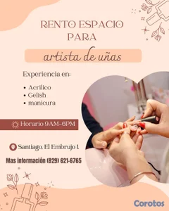 Espacio manicurista 