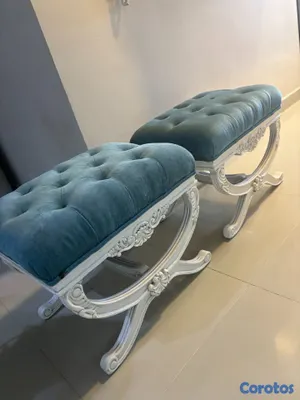 decoración y accesorios - OTTOMANES VINTAGE 3