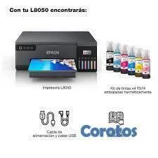 impresoras y scanners - IMPRESORA FOTOGRÁFICA INALÁMBRICA EPSON ECOTANK L8 4