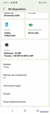 celulares y tabletas - TCL 50 PRO NEXTPAPER 512GB RAM PARA CLARO  7
