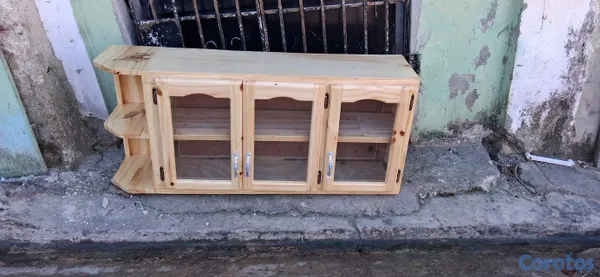 cocina - gabinete de 3 puerta 
natural  7