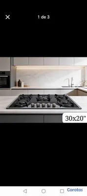 cocina - Estufa empotable 5 y 4 hornillas.  2
