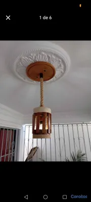 decoración y accesorios - Lámparas e iluminación, para sus galerias, terrazas, salas y mas 2