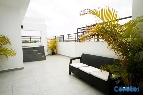 apartamentos - Apartamento con Terraza Próximo a City Center | Respaldo Los Tres Ojos 13