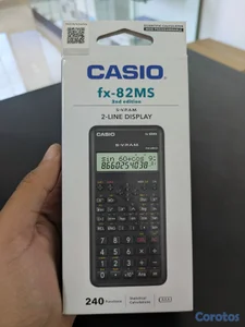 Calculadora Científica Casio fx-82MS 2.ª Edición – 240 Funciones